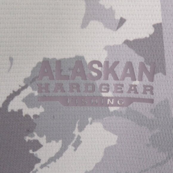 Alaskan Hardgear Fishing Men's M Camo Long Sleeve Lightweight Crewneck Shirt - Picture 3 of 10